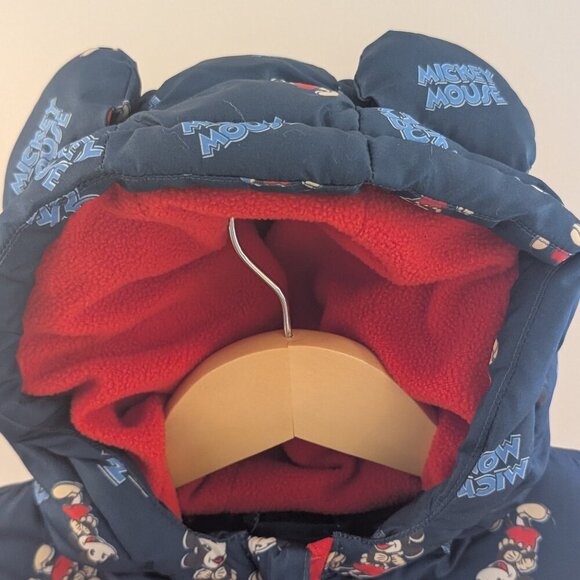 💜 2 for 30 💜 Mickey Mouse Puffer Coat | 18–24M | Winter Jacket - Picture 8 of 8